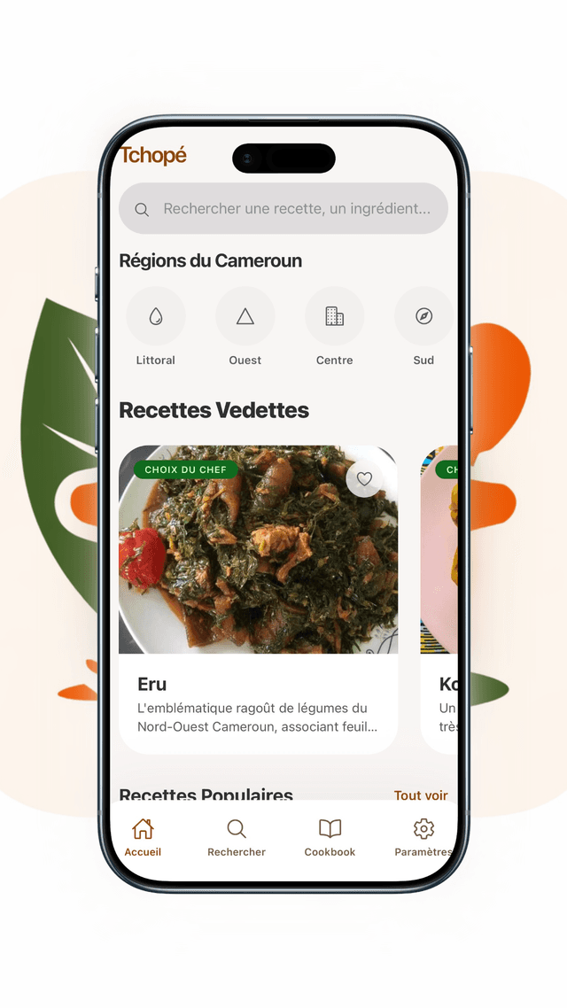 Tchopé app
